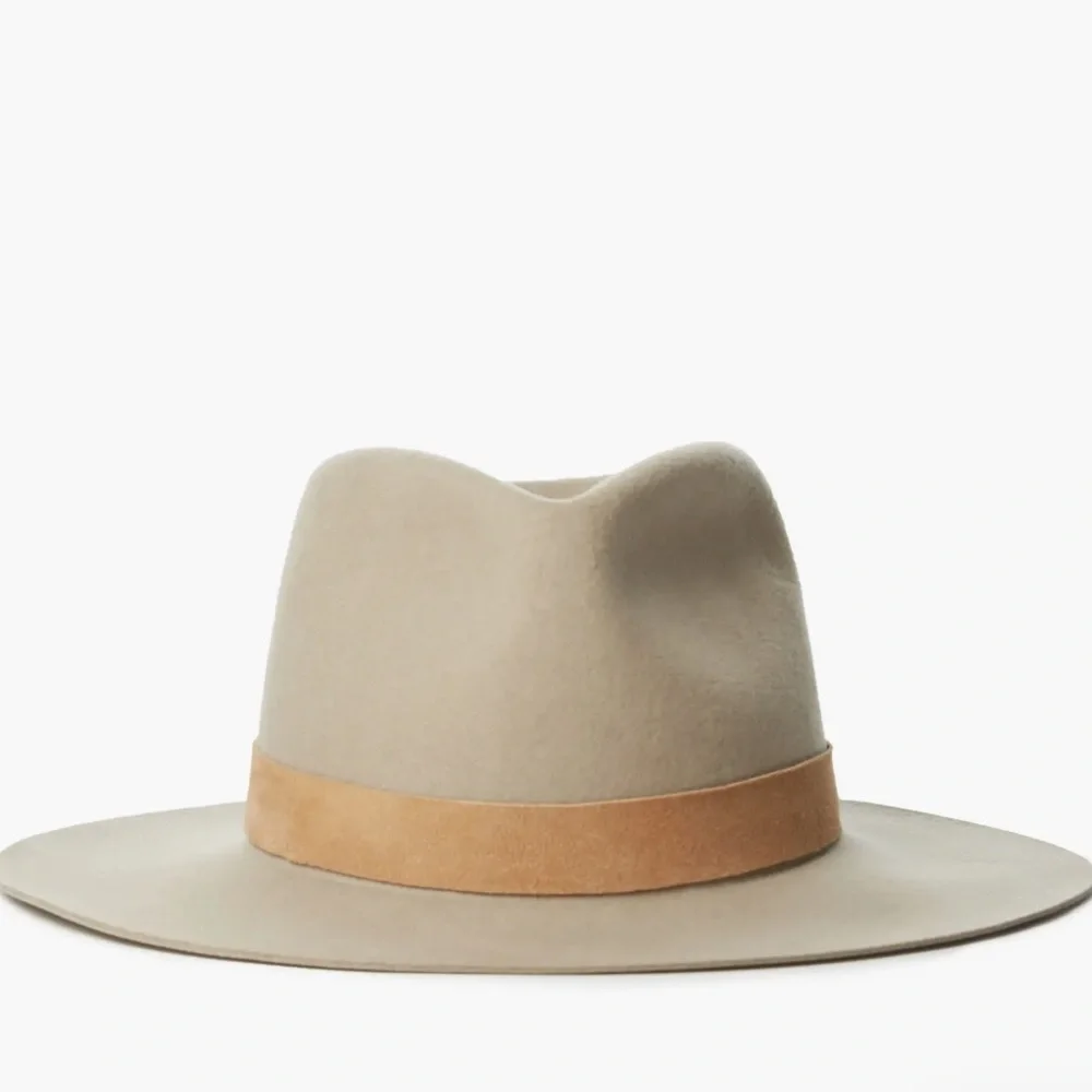 Janessa Leone Ross Wool Fedora Size S - Picture 2 of 7